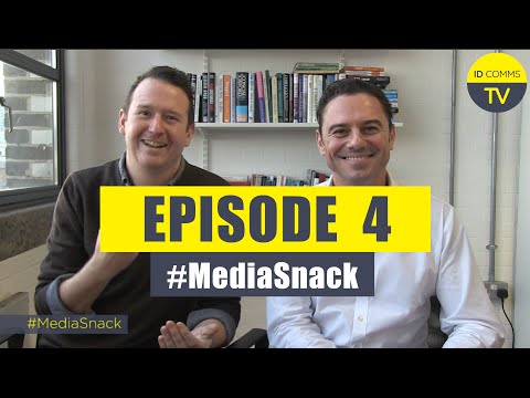 ‪#MediaSnack Ep. 4: Publicis Restructure, 2016 Ad Spend, Maxus/FT research - from ID Comms TV‬