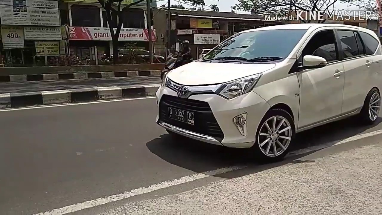 Modifikasi Elegant Toyota Calya Pakai Velg Hsr Hustler Ring 16 Youtube