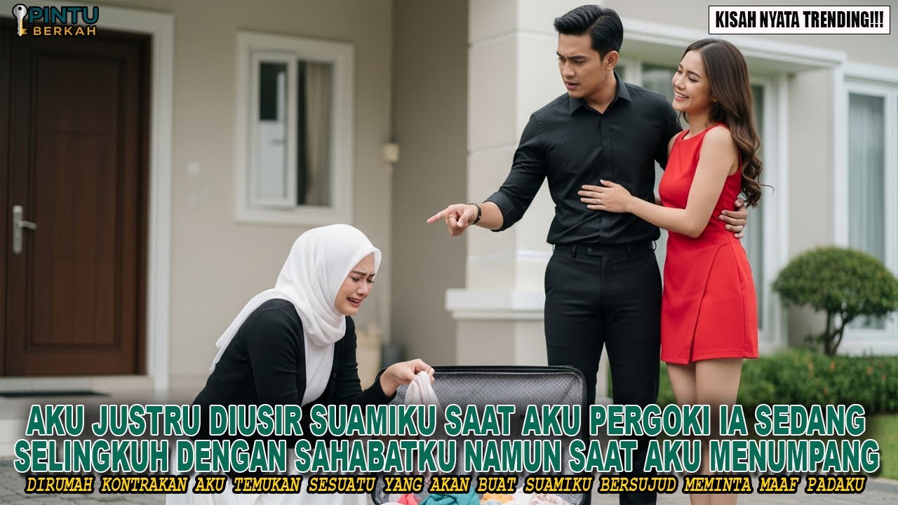 AKU DIUSIR SUAMI SAAT PERGOKI IA SELINGKUH DENGAN SAHABATKU SENDIRI - AKU HANYA BISA MENANGIS PASRAH