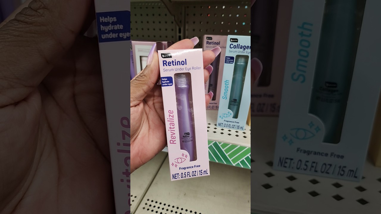 NEW AT THE DOLLAR TREE SERUM UNDER EYE ROLLER