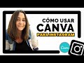 Como usar canva para INSTAGRAM ☀  TUTORIAL CANVA 2021