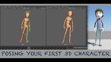 Posing Your First 3D Character