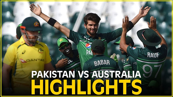 Highlights | Pakistan vs Australia | 2nd ODI, 2022 | PCB | M3L1K
