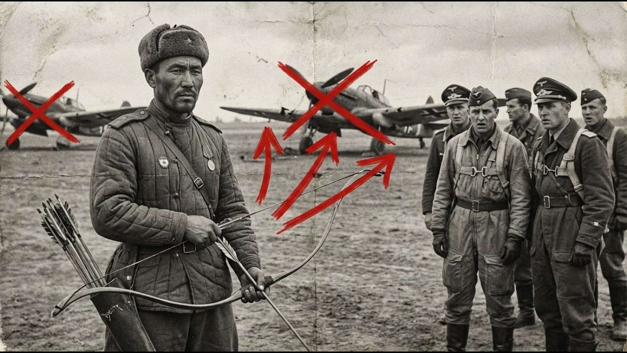 НЕМЦЫ СМЕЯЛИСЬ НАД ЛУКОМ! Казах с охотничьей стрелой сбил самолёт Люфтваффе - Берлин в УЖАСЕ