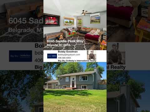 6045 Saddle Peak Way, Belgrade, MT home video tour