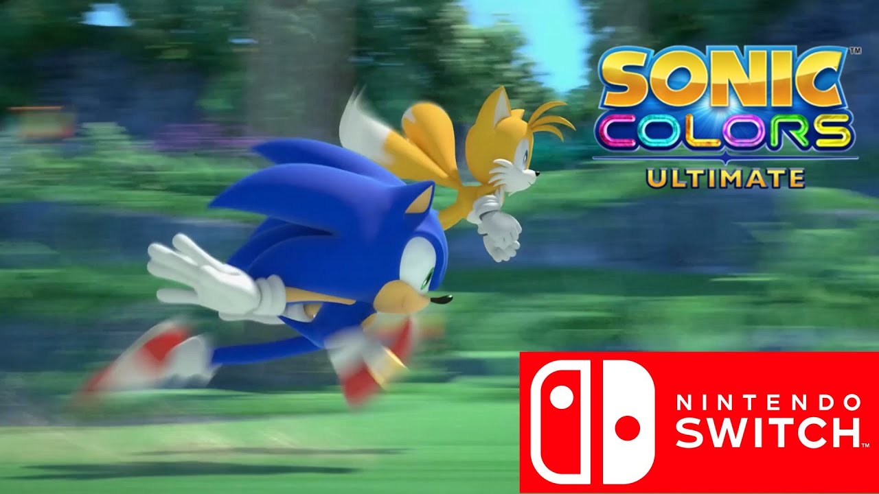 Sonic Colors Ultimate Nintendo Switch Gameplay - Act 1 Tropical Resort Walkthrough