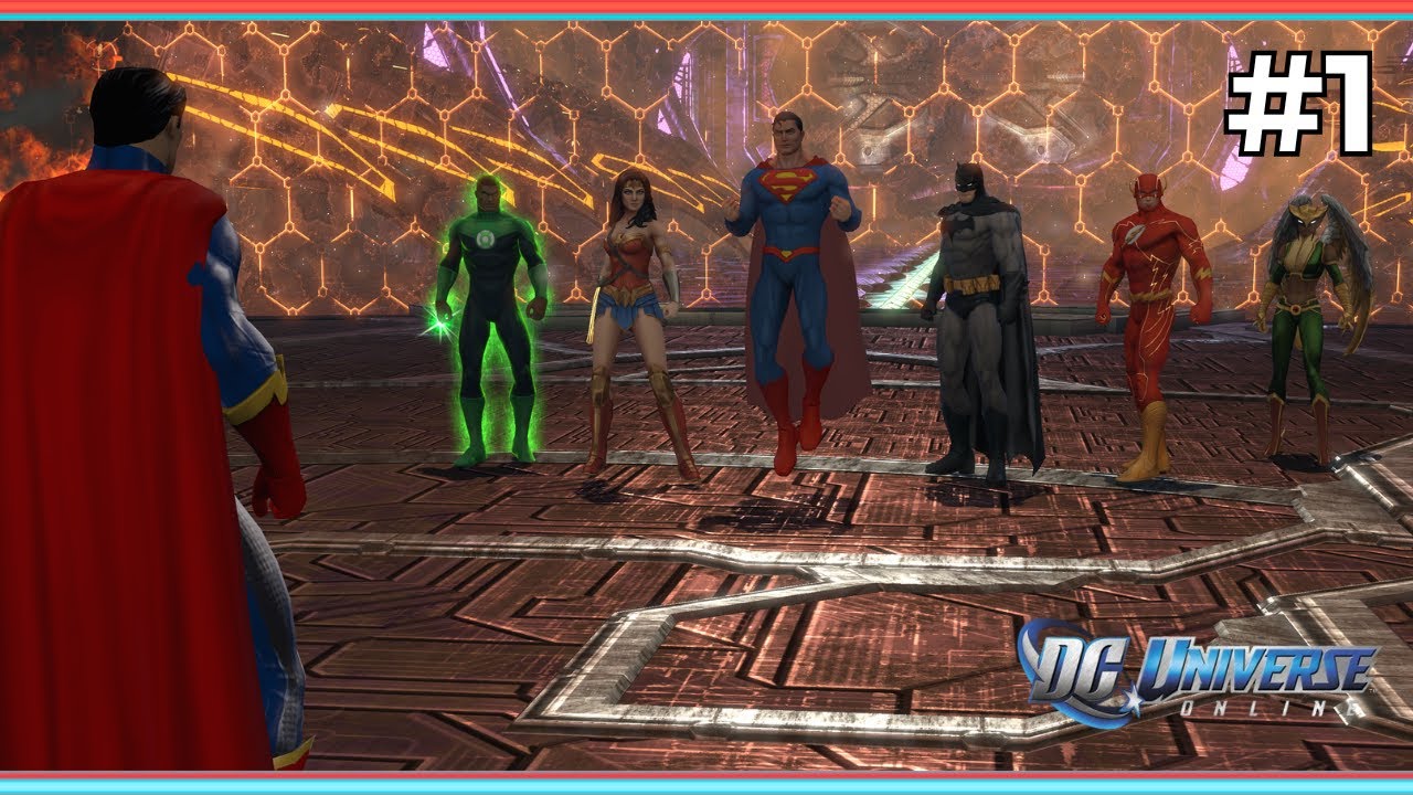 DC Universe Online Let's Play Part 1 - A New Hero Rises - YouTube