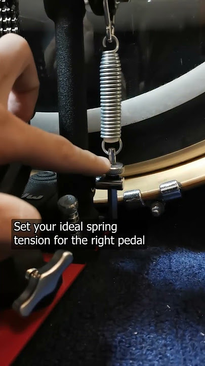 Balance both Beaters - Double Bass Drum Speed Pedal Settings