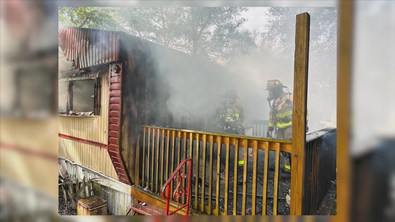 Resident sent to the hospital following Walton County structure fire