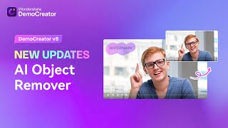 AI Object Remover | DemoCreator 8 New Updates screenshot 5