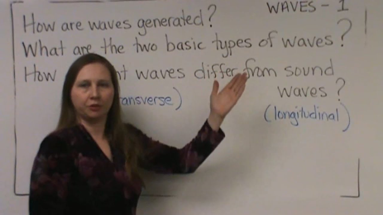 11.01 Waves - How are Waves Generated? Light vs Sound Waves (Regents ...