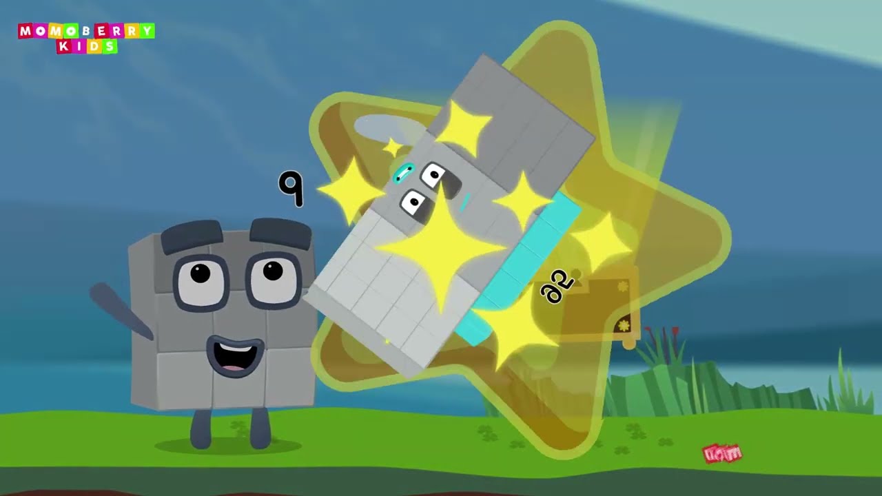 Numberblocks 95: учимся считать с 9 Magic Run Egypt. Новый сезон | Numberblocks Magic Adventure