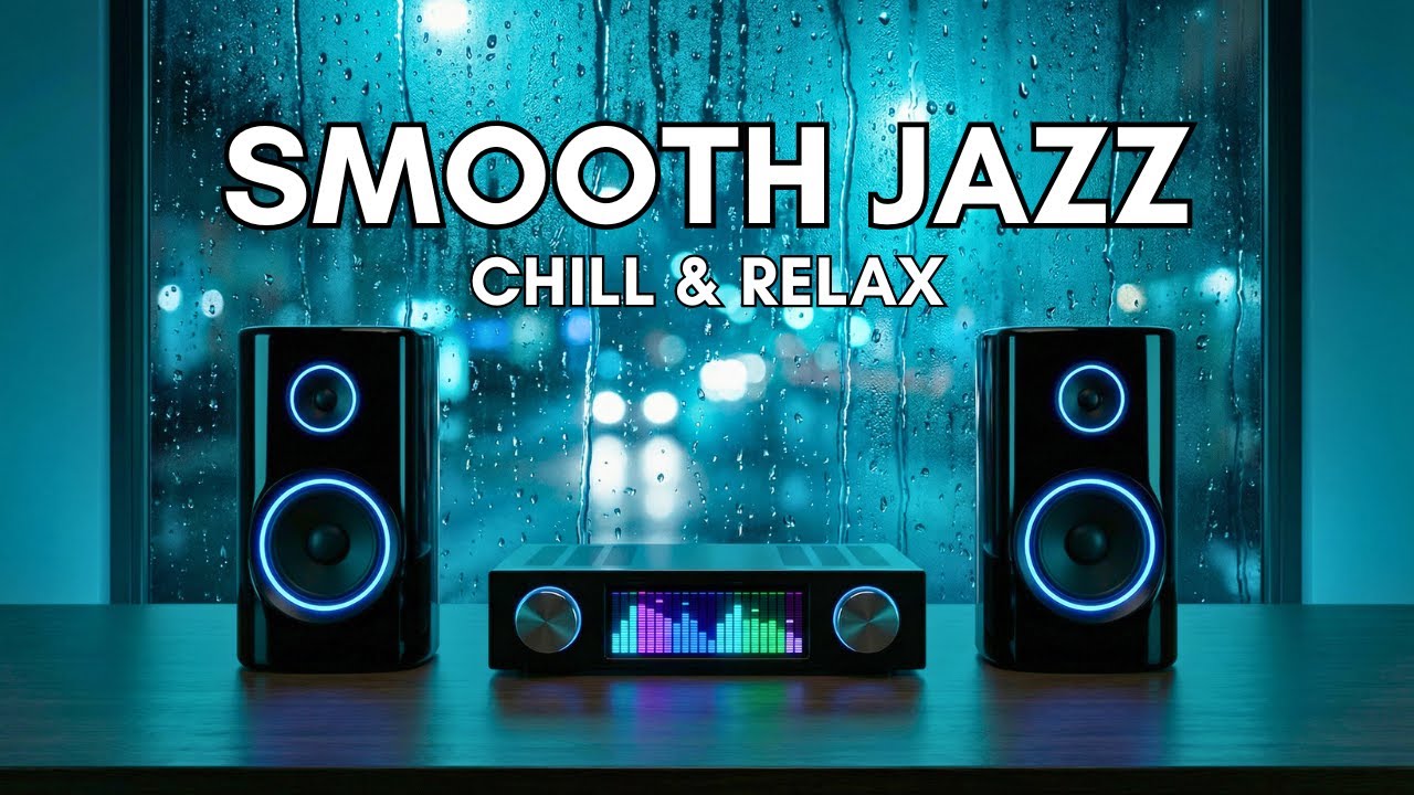 Penthouse Night Study Lounge 🎧🌙 Smooth Jazz Soul R&B for Focus Session & Relaxation