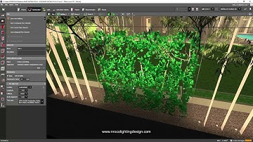 How to create a transparent wall on one side using Dialux evo software