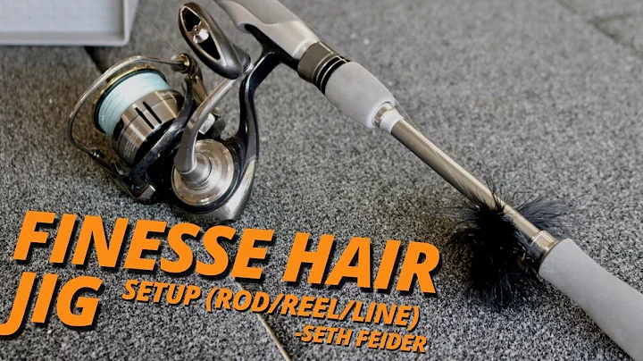 Finesse/Marabou Hair Jig Setup (Rod/Reel/Line) - Seth Feider