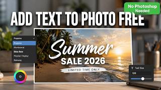 How to Add Text to a Photo Online Free in 1 Minute (Phone, Windows & Mac) screenshot 5