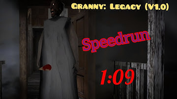 Granny: Legacy (V1.0) Impossible Mode Speedrun In 1:09 (Preset 2)