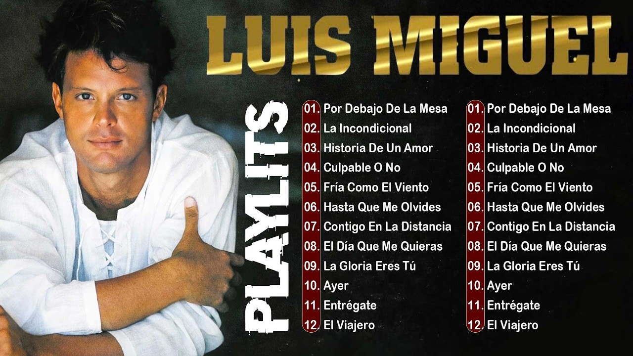 Luis Miguel – Grandes Éxitos ✨ | Colección Dorada de Baladas Inolvidables Que Marcaron Generaciones