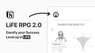Gamify Your Life with LiFE RPG 2.0 (Built in Notion) screenshot 1