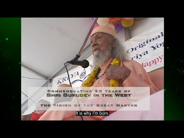 He Is Talking, Not Hariharananda - Commemorating 50 Years of Shri Gurudev in the West