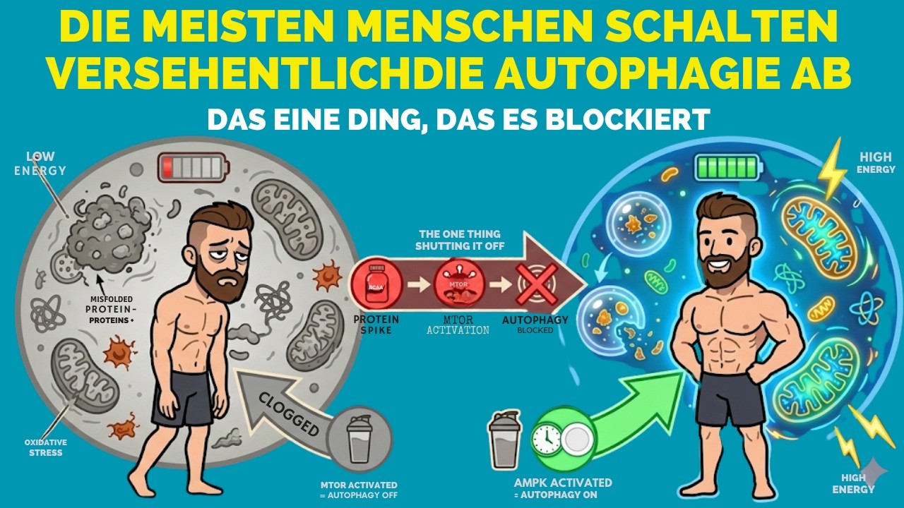 Autophagie auslösen: So aktivierst du die Zellreinigung deines Körpers (ohne extremes Fasten)