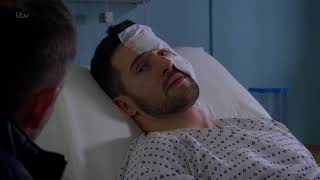 DS Hart Questions Ross About the Acid Attack - Emmerdale