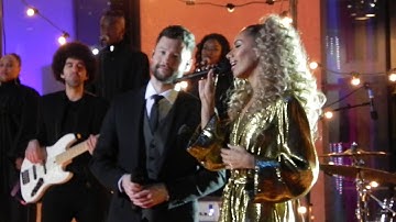leona lewis and  calum singing the one show 13 02 2018