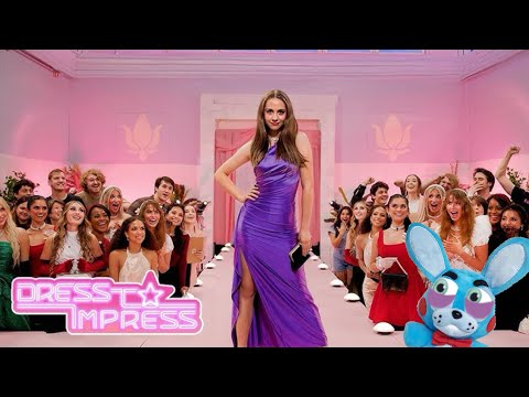 TOY BONNIE REACTS TO: Every Dress To Impress Game Ever (Shiloh and Bros)