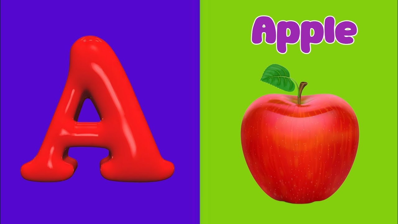 ABC song,s | a is for apple | nursery rhymes kids abc | Phonice song ...