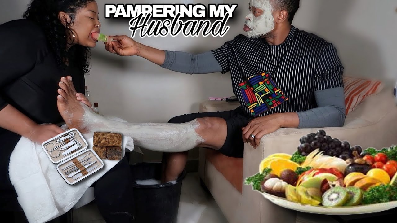 HOW I PAMPER MY NIGERIAN HUSBAND!!! HE LOVES IT!! THE FIBERESIMA'S
