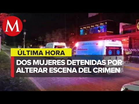 Detienen a dos mujeres por alterar escena de crimen de Aristóteles Sandoval