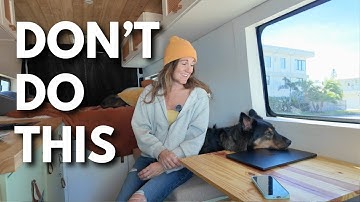 10 Van Build Mistakes We Made (Regrets From Full-Time Vanlifers)