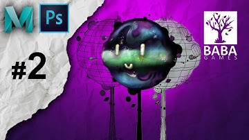 Lollipop Texture ve Modelleme SpeedArt (Maya + Photoshop)