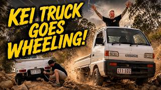 THE MIGHTY KEI TRUCK GETS TESTED *BEACH DRIVING* screenshot 5