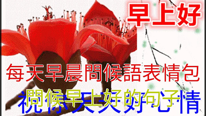 每天早晨問候語表情包，問候早上好的句子 - 天天要聞