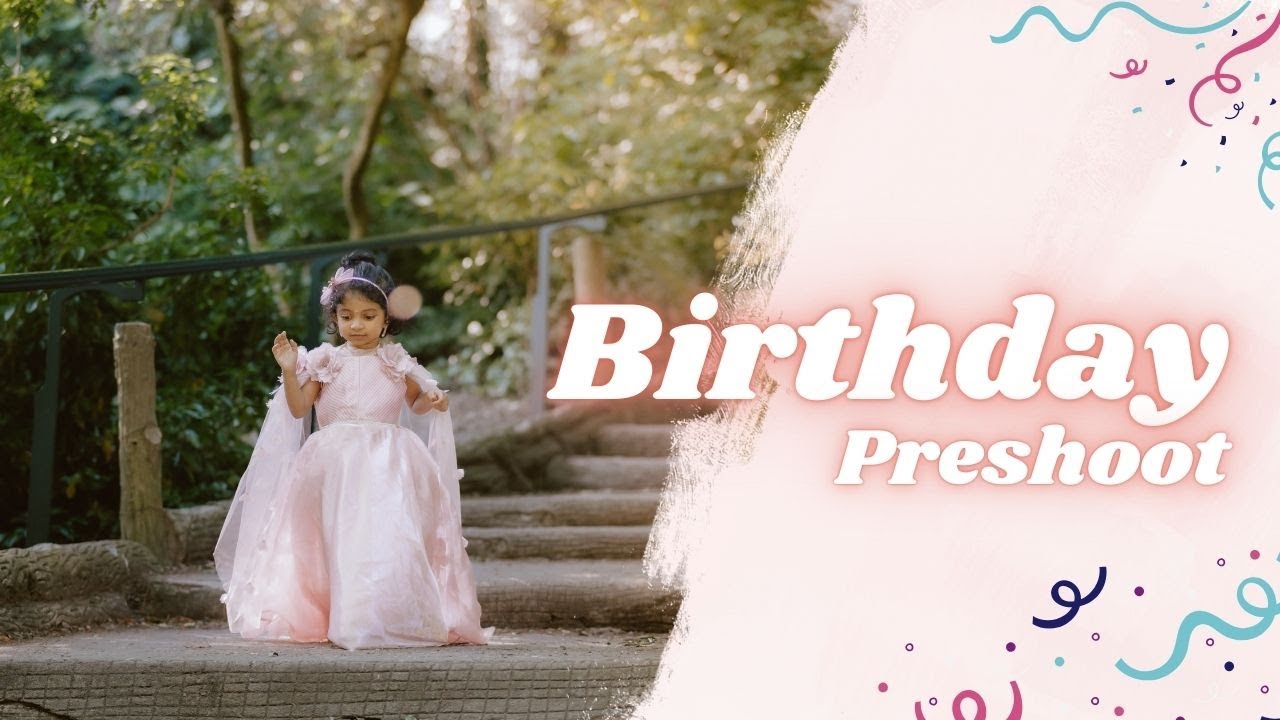 🎈 3 Years of Pure Joy | Birthday Pre-Shoot | Akshita