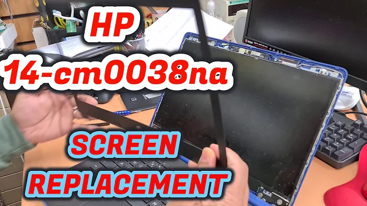 HP 14 cm0038na Screen replacement guide