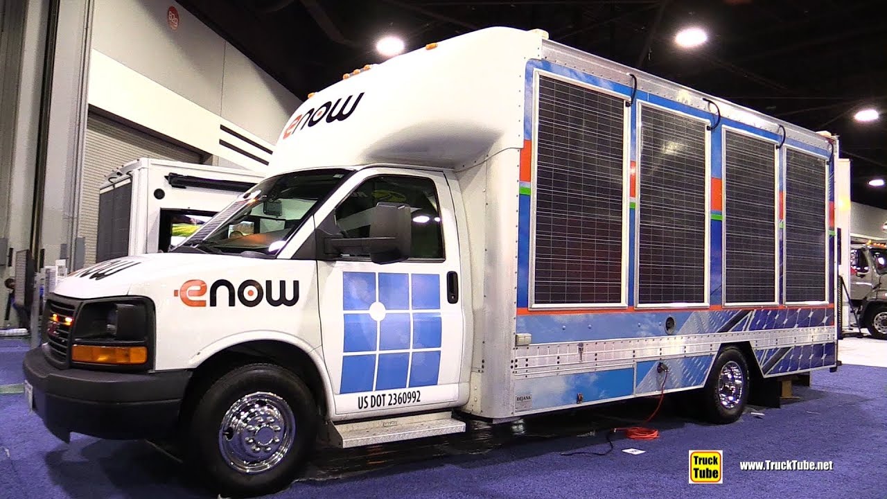 2017 Chevrolet Savanna eNow Electric Solar Panels Demo Truck