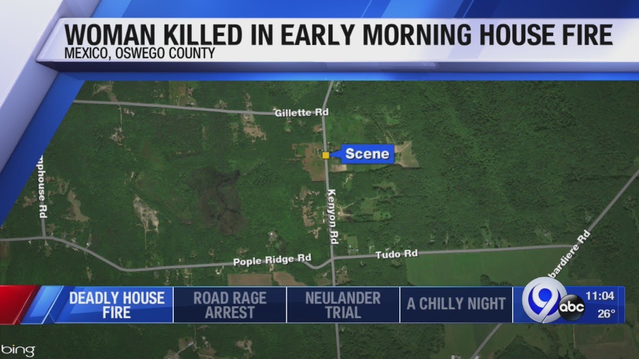 Woman killed in early morning house fire - YouTube