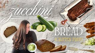 literally the BEST soft, light and fluffy Zucchini Bread you'll ever eat 🥒 (and it's gluten free!) 🍞