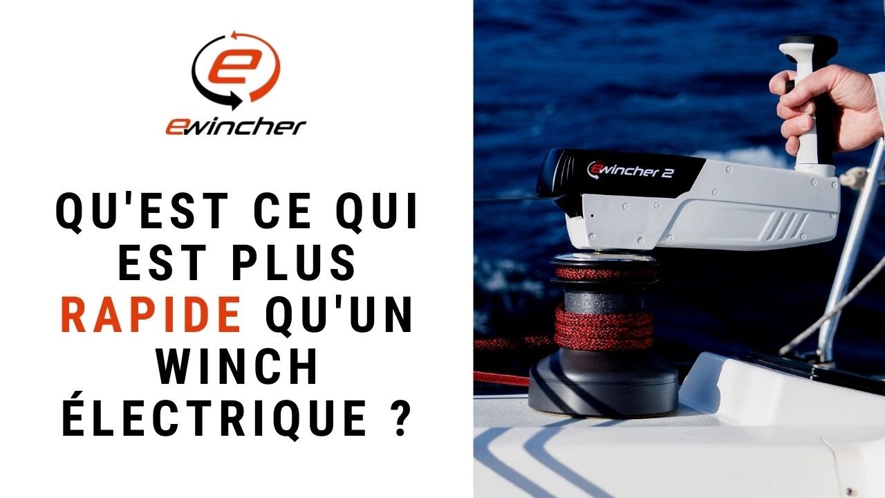 ⁣Ewincher - Plus rapide qu'un winch électrique