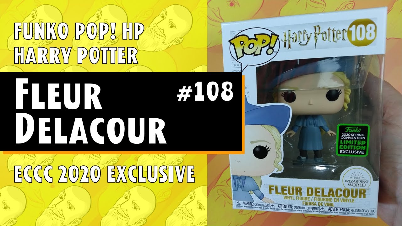 Fleur Delacour Funko Pop Vinilo Figura De Harry Potter #108 ECCC exclusivo 2020 