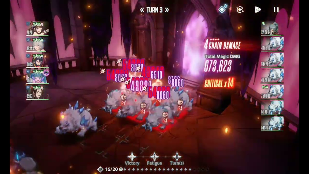 Brown Dust 2: 3/3 Tower of Wrath Floor 85