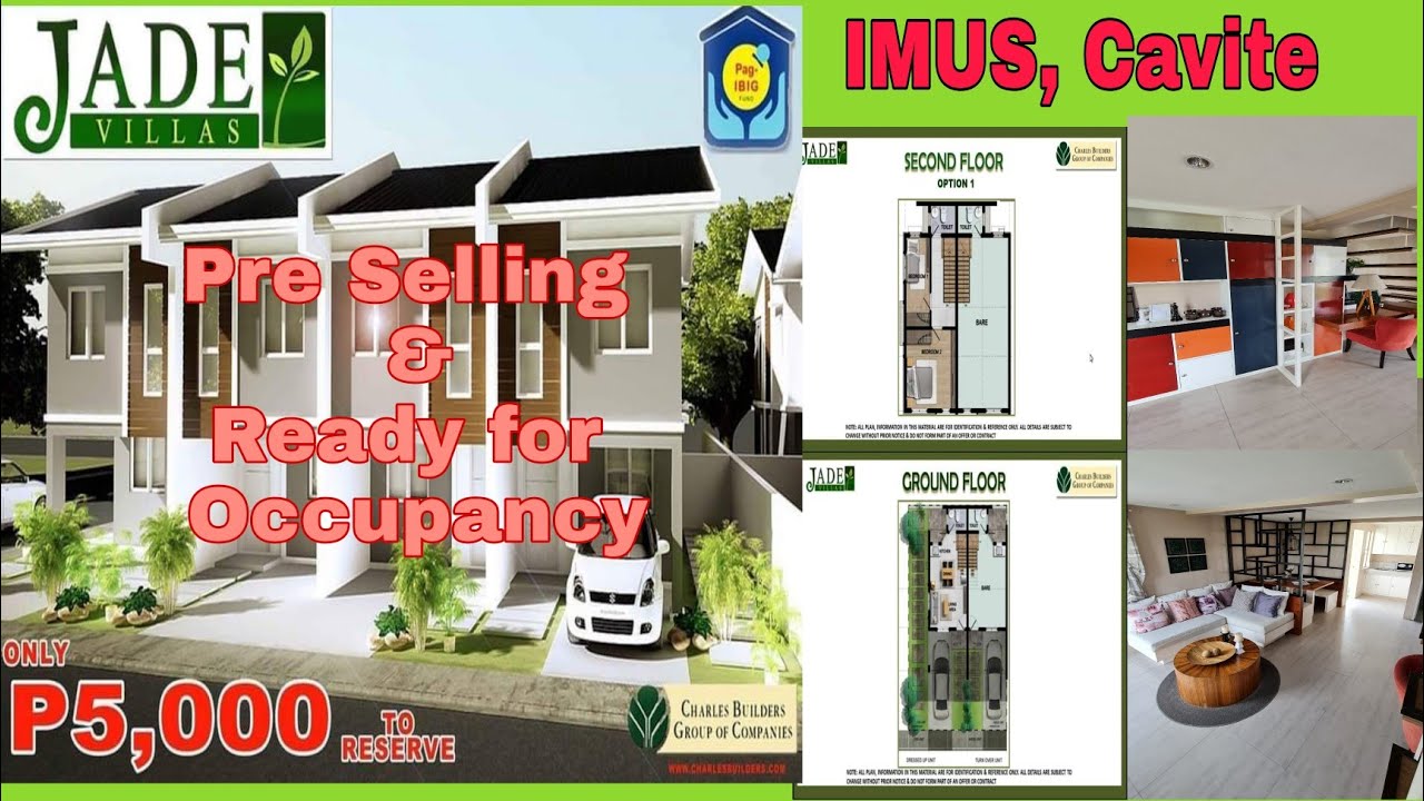 Jade Villas & Jade Residences / Imus Cavite / 5,000 Reservation YouTube