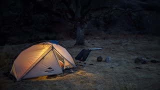 Used my poop trowel as a spoon. Early Fall Solo Backpacking Trip at Henry W. Coe State Park