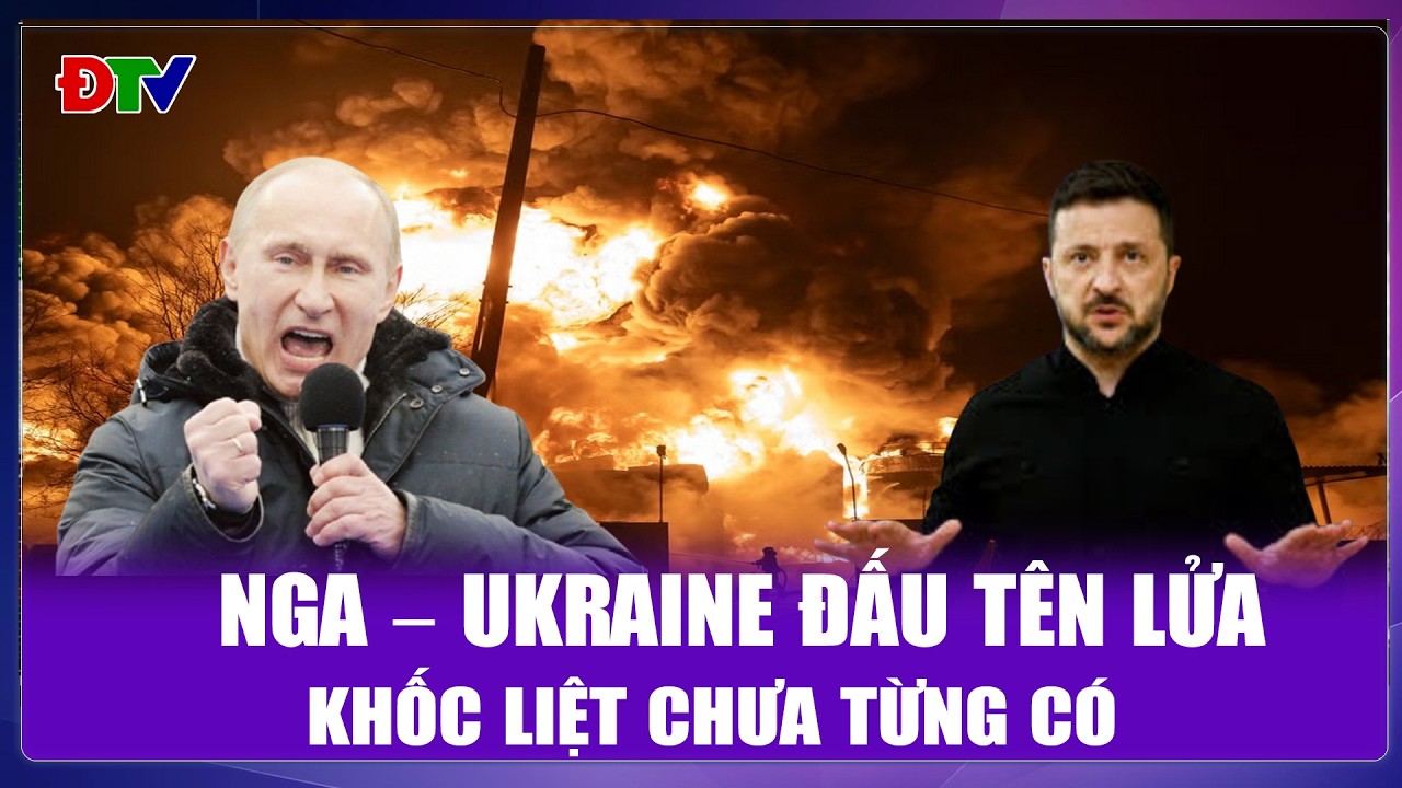 THỜI SỰ QUỐC TẾ TRƯA 2/3: Nga – Ukraine đấu tên lửa khốc liệt chưa từng có | Điện Biên TV