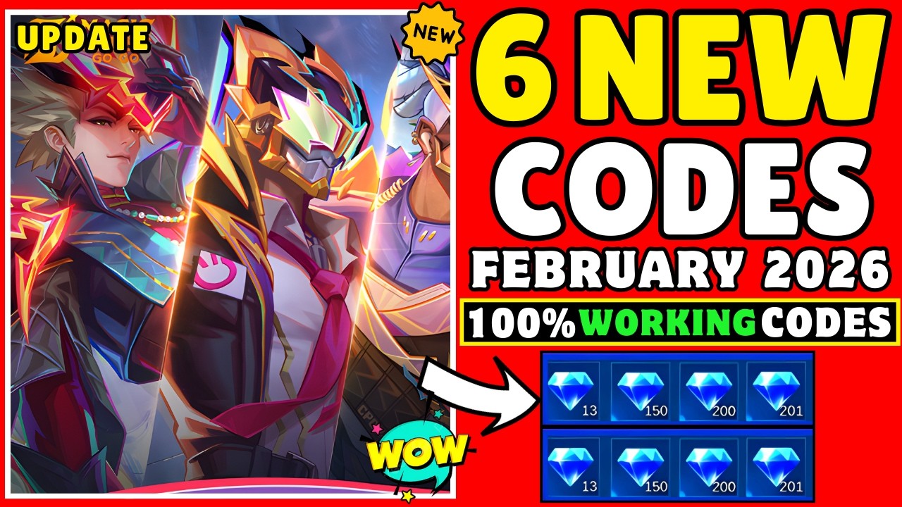 Mobile Legends Redeem codes 11 February, 2026 - MLBB Diamond Codes + Promo Diamonds Mega Sale 2026