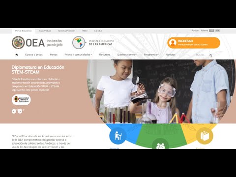 Aniversario 20, Portal Educativo de las Américas de la OEA