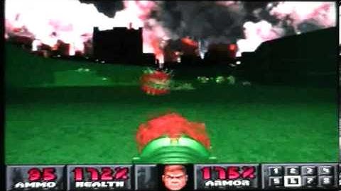 PS1 Doom: Level 44: Suburbs
