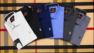 Eid collection-2023| Burberry Formal shirts| Premium solid | Export quality | Dresses | men’s Shirts